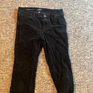 Authentic vintage bootcut black corduroy pants